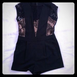 Black BCBG Romper